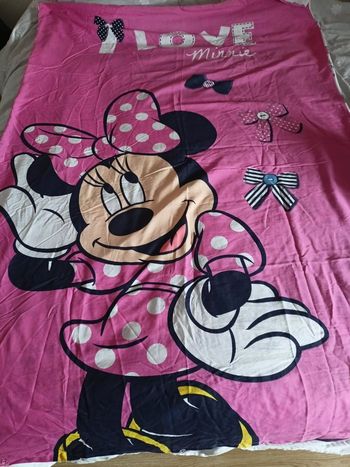 Parure de lit enfant - housse de couette Minnie - lit 1 personne