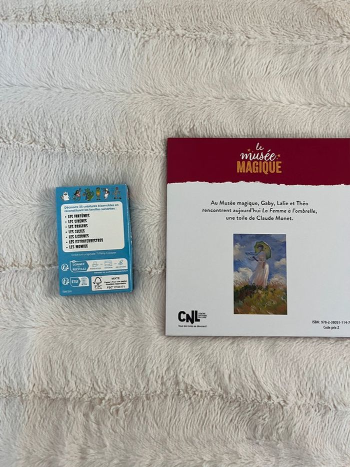 Lot livre + jeux 7 familles - photo numéro 2