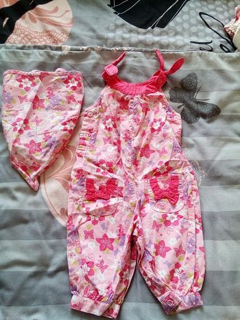Salopette bébé fille