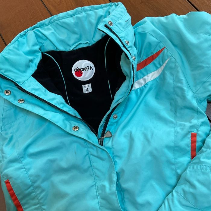 ensemble ski degre7 k 4 ans tbe  mixte vert pale - photo numéro 2