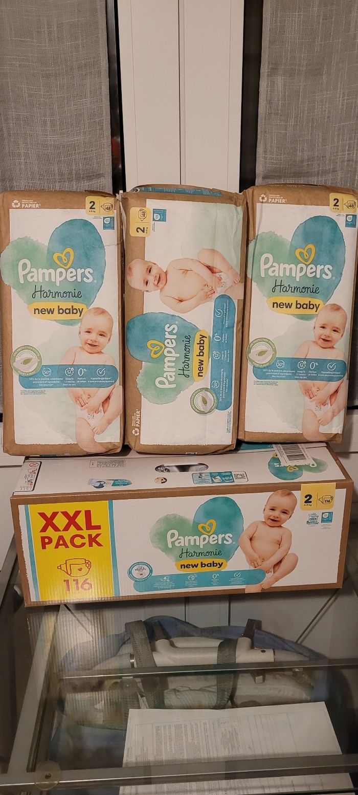 Pampers harmonie taille 2