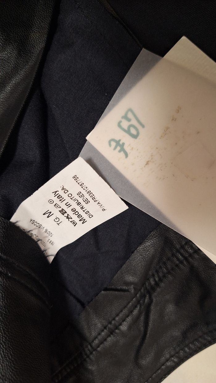 Pantalon noir effet cuir – Made in Italy & coupe moderne - photo numéro 6