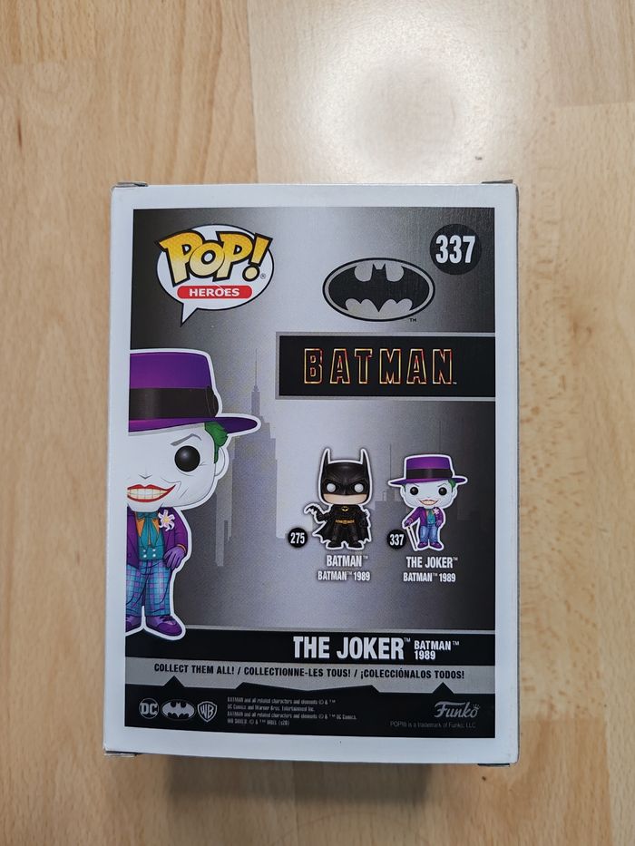 Figurine Pop The Joker Batman 1989 / 337 - photo numéro 4