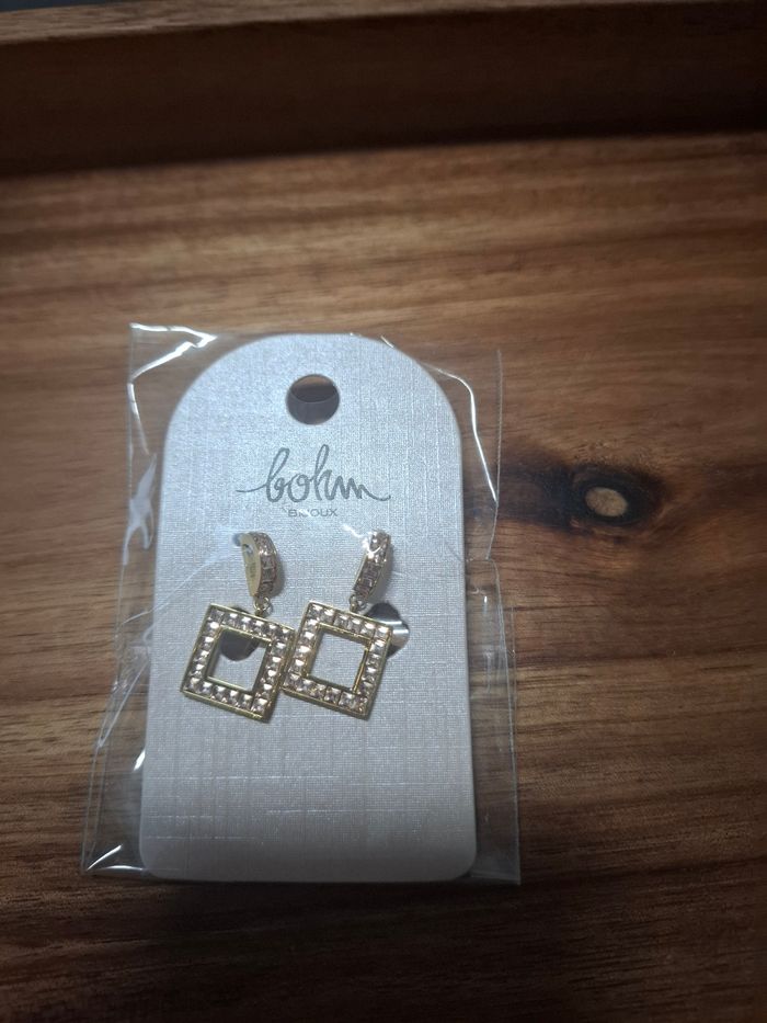 Boucle d'oreilles bohm
