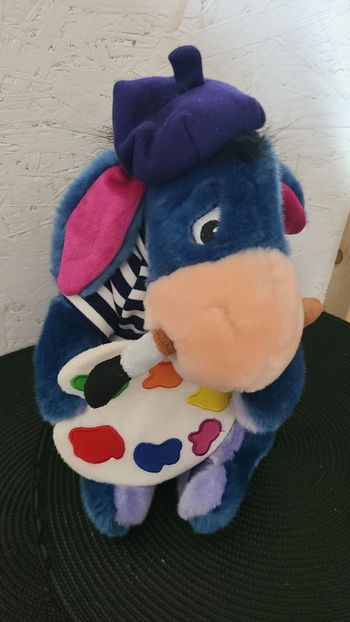 COLLECTOR - Peluche Bourriquet Peintre 30 cm Collector Disney Store