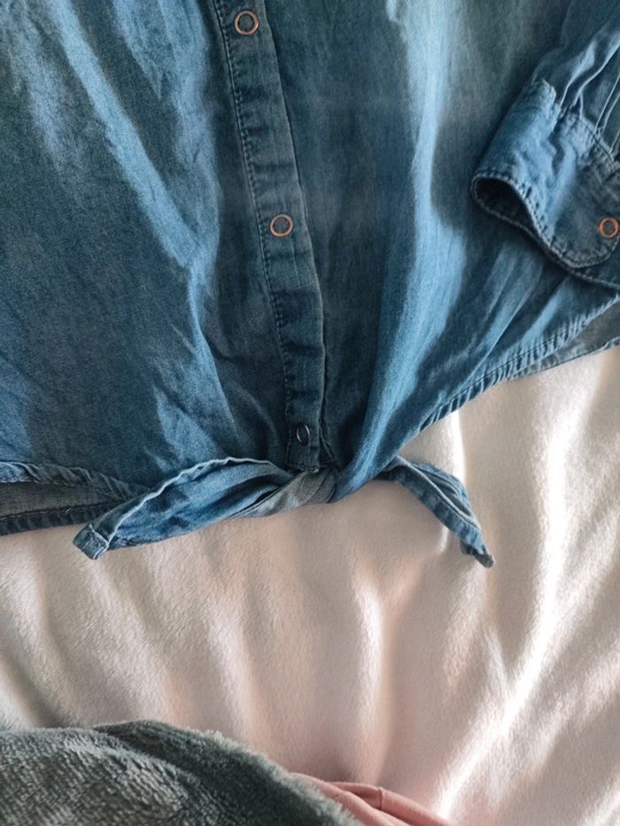Chemise en jean creeks 14 ans - photo numéro 2
