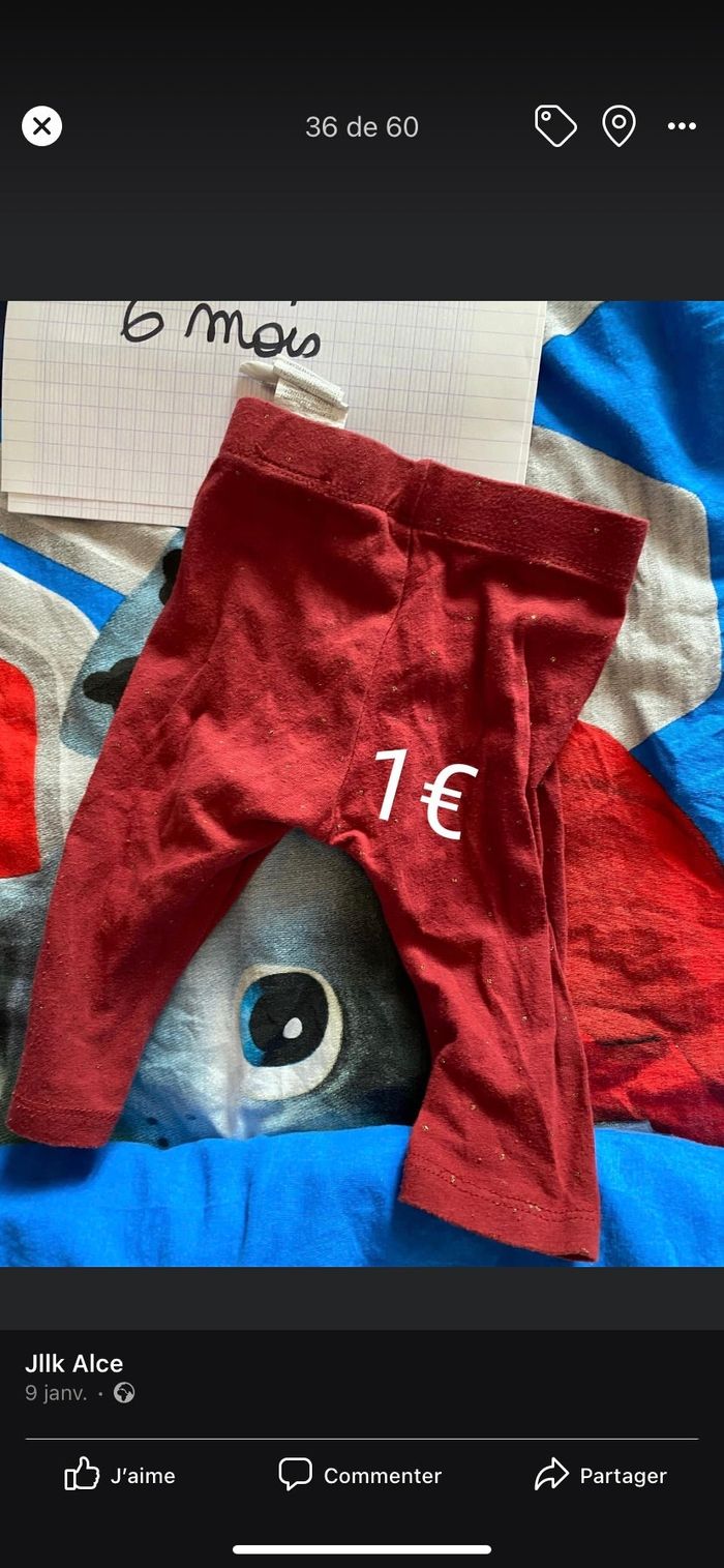 Leggings 6 mois