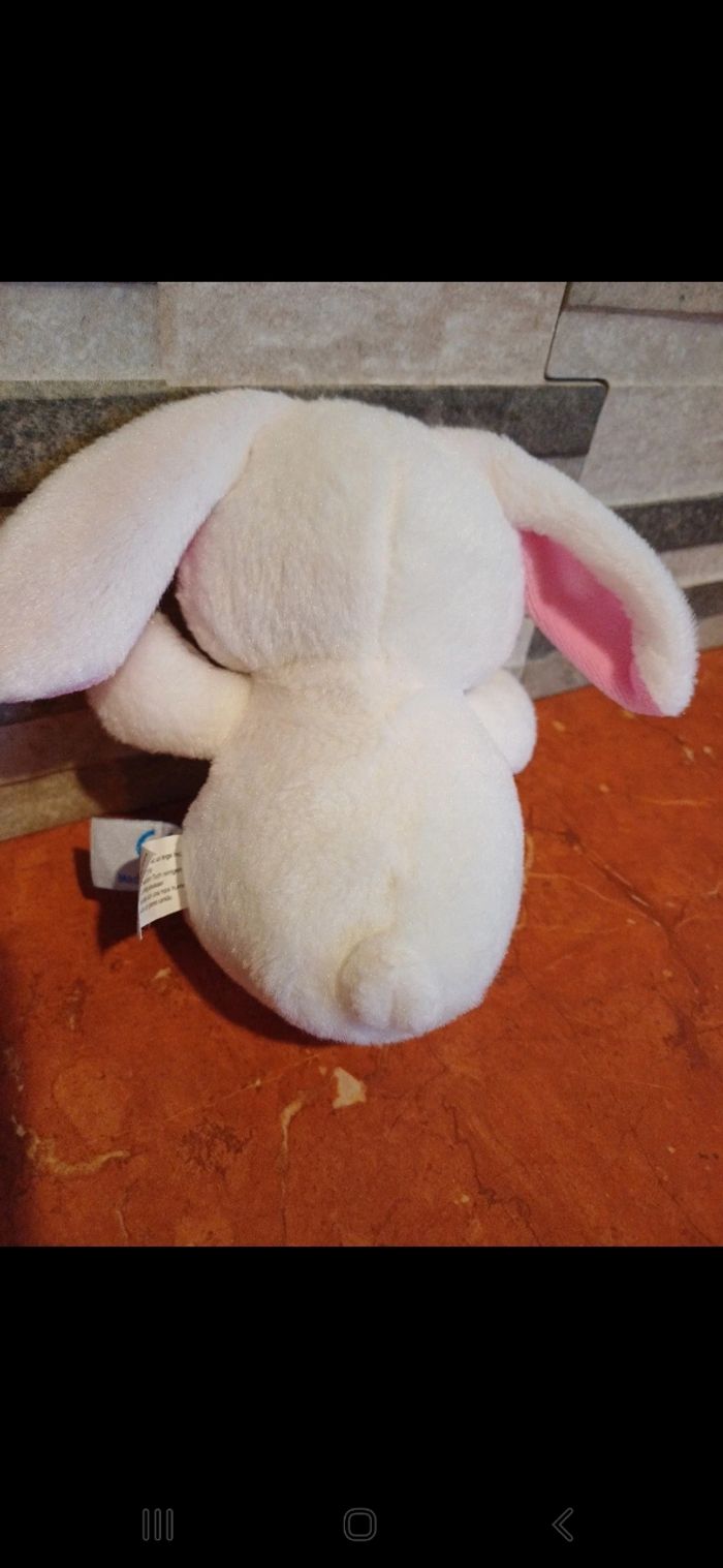Peluche lapin sonore - photo numéro 2
