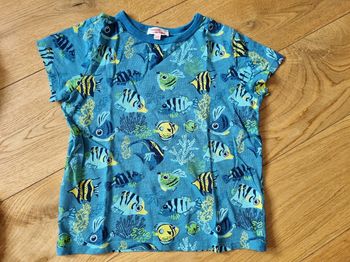 Tee shirt poisson 8 ans