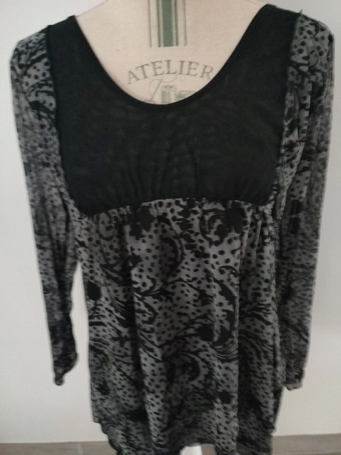 Haut femme taille 38 et 40 manches trois quarts - photo numéro 2