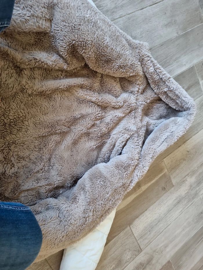 Très beau manteau réversible fille - photo numéro 4