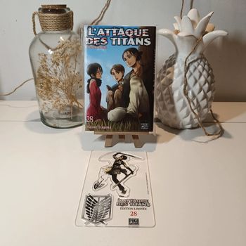 Manga l'attaque des titans tome 28 édition limitée