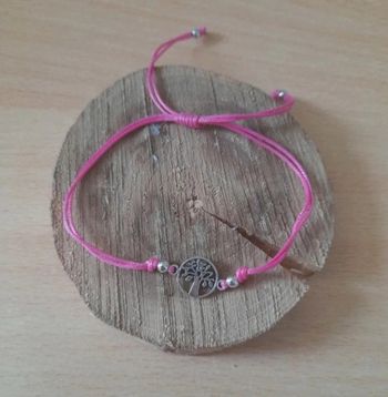 Bracelet arbre rose