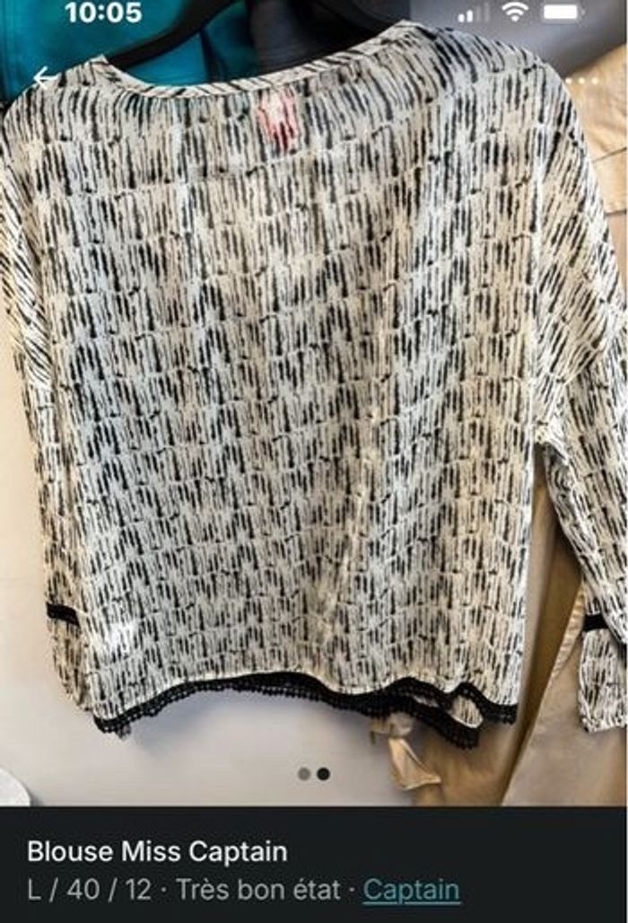 Blouse voilage Captain tortue - photo numéro 2