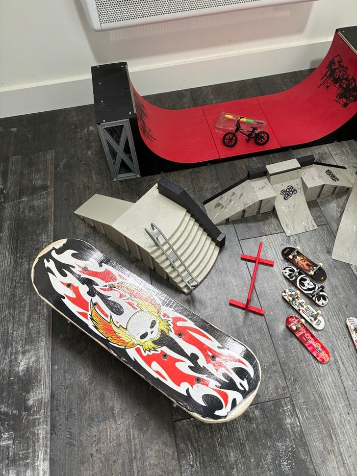 Jeux rampes skateboard skatepark - photo numéro 2