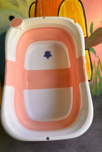 Baignoire bébé pliable