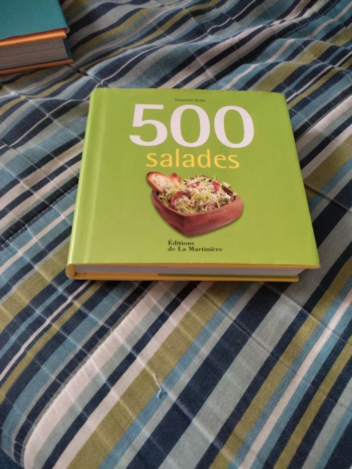 Livre cuisine 500 salades