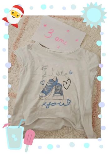 Tee shirt fille leger fille 3 ans