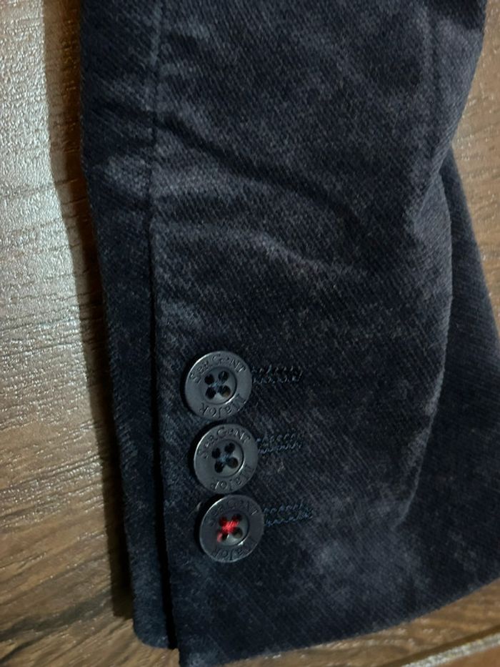 Veste blazer en velours anthracite Sergent Major 4ans - photo numéro 10