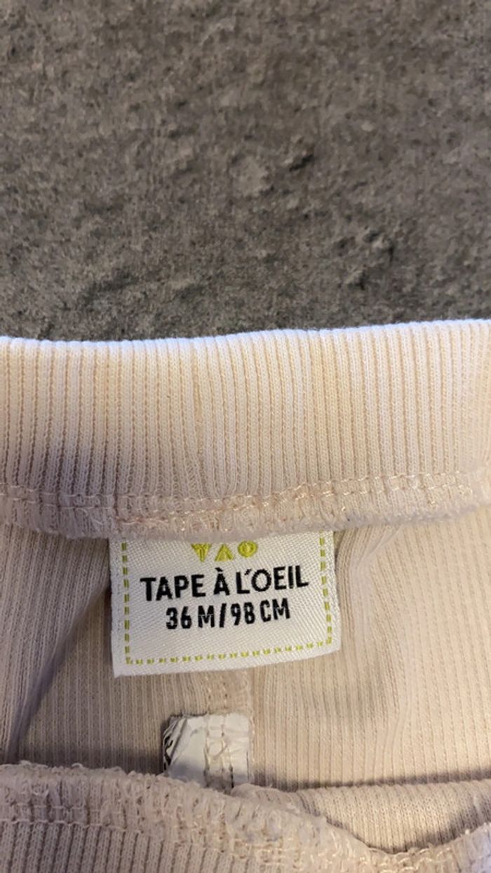 Legging Crème Tape à l’œil 3 ans - photo numéro 2