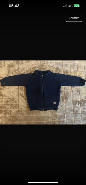 Gilet bébé garçon