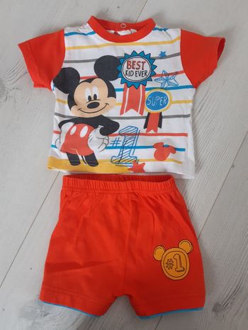 Ensemble Mickey short T-shirt