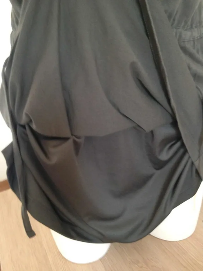 Robe col rond manches courtes épaule bijoux perles M 38 Etam - photo numéro 7
