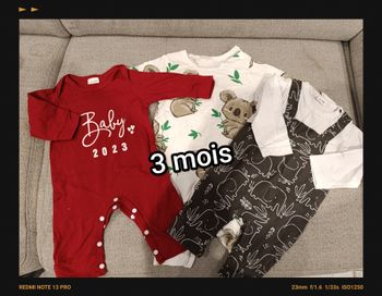 Lot de 4 combinaisons