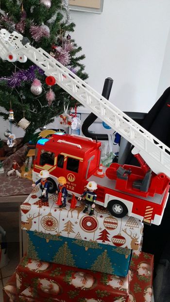 Camion pompier playmobil