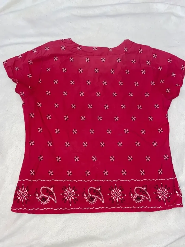 T-shirt motif bandana  Taille 46 - photo numéro 2