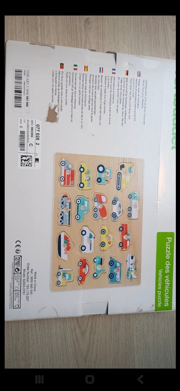 Puzzle des véhicules - photo numéro 2