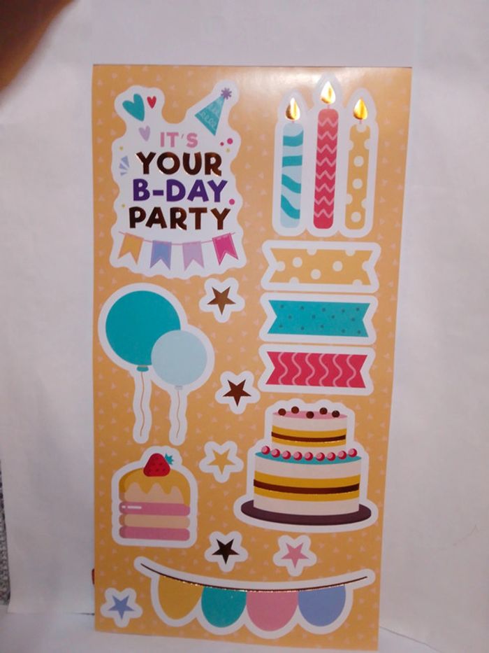 Sticker book élastique "Célébration" - photo numéro 7