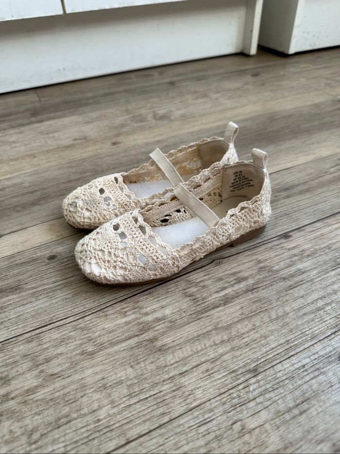 Espadrilles sandales crochet taille 25 h&m