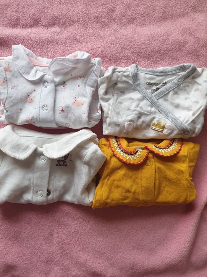 Lot 4 bodies  neuf naissance fille  orchestra - photo numéro 2