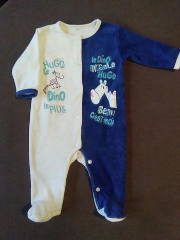 Lot de 2 pyjamas hiver