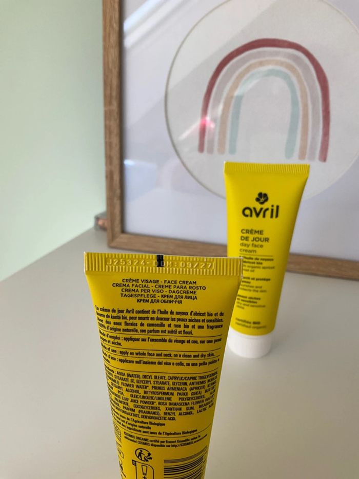 Lot de tubes de crèmes visages avril - photo numéro 4