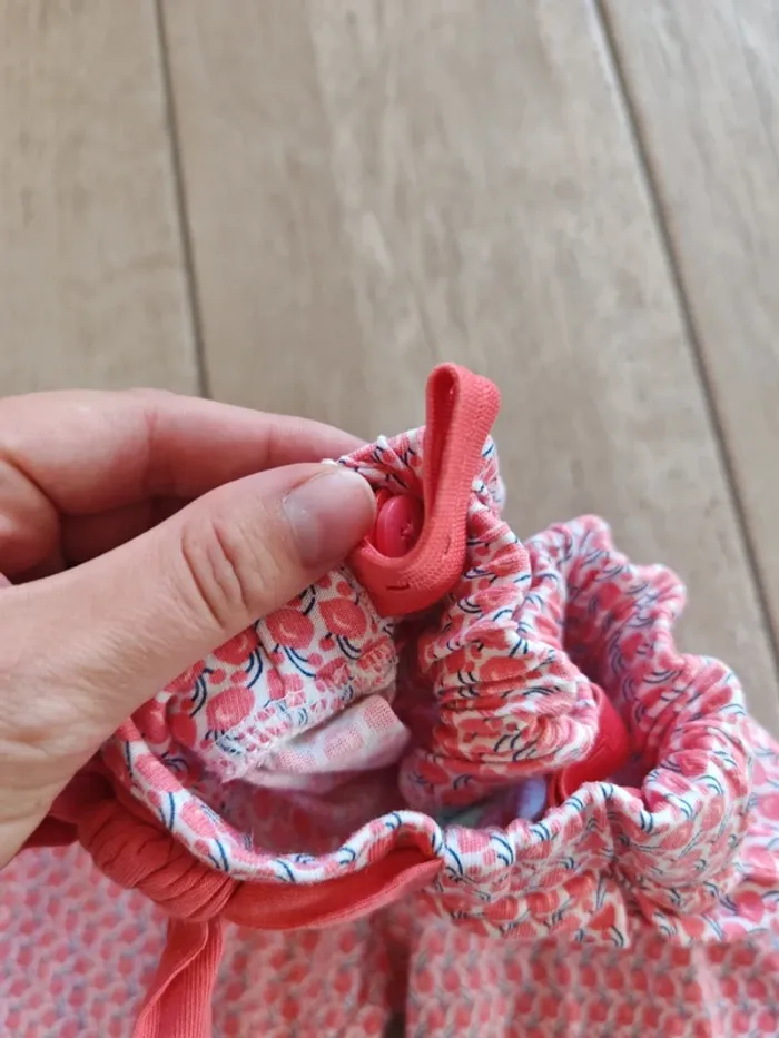 Pantalon fluide rouge Obaibi 23 mois - photo numéro 4