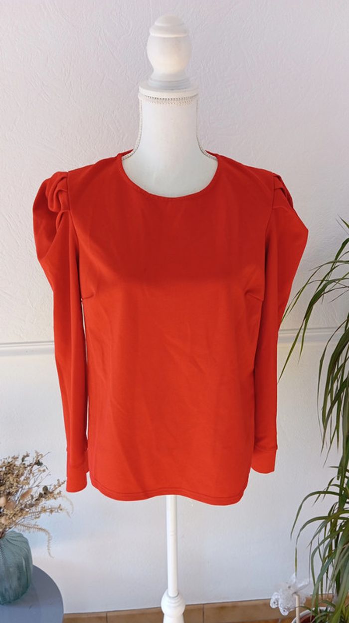 tshirt épaules bouffantes