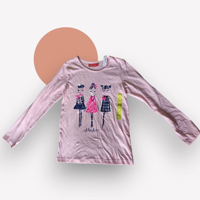 T-shirt manches longues fille Tissaia – 10 ans – Neuf