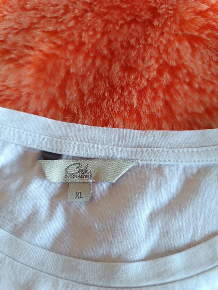 Tshirt manches courtes évasées plumes 🪶 T. XL _ Clockhouse - photo numéro 8