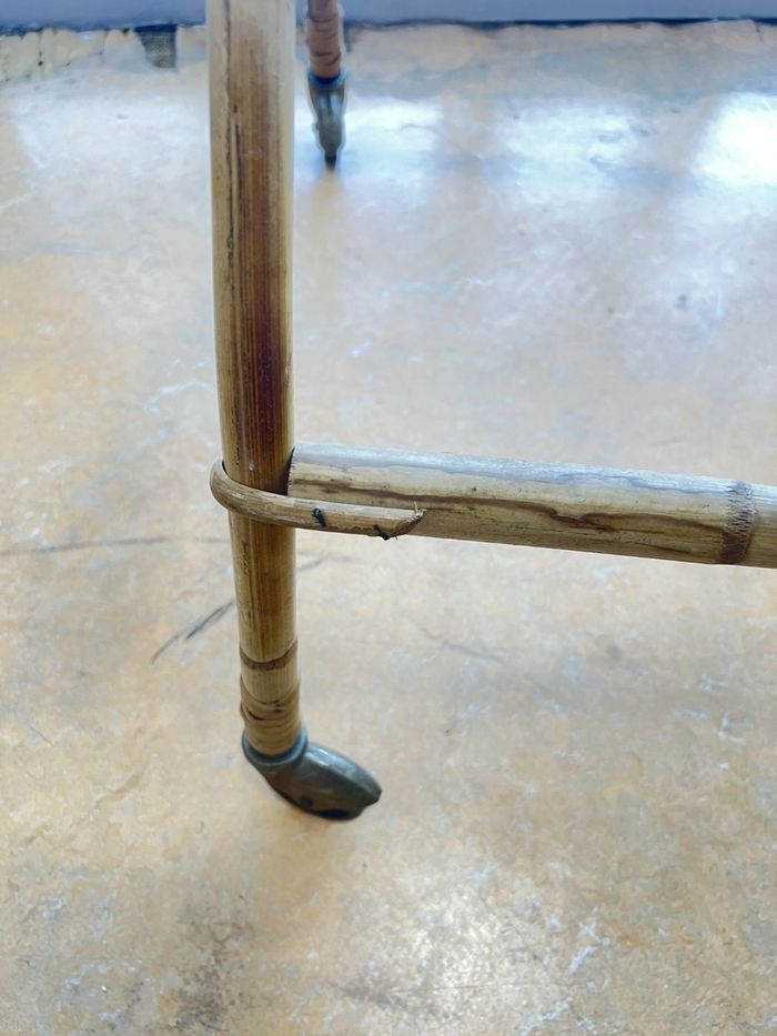 Berceau en rotin ancien - photo numéro 4