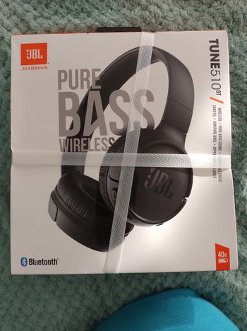 Casque JBL Tune 510BT Supra-Auriculaire Sans Fil - Noir