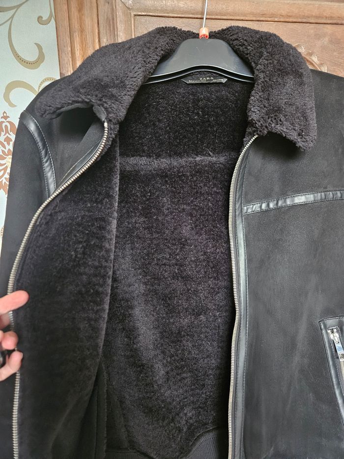Manteau croûte de cuir - photo numéro 4