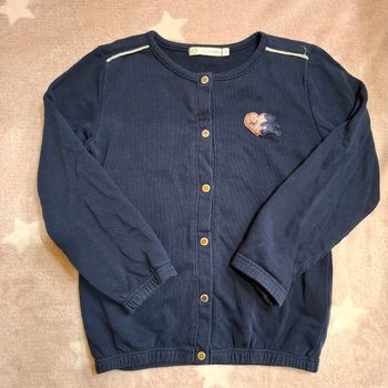 Gilet fin 4 ans fille