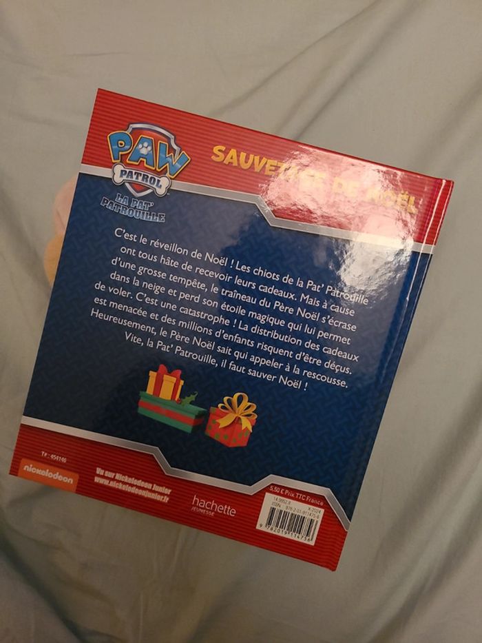 Livre pat patrouille sauvetage de Noël - photo numéro 2