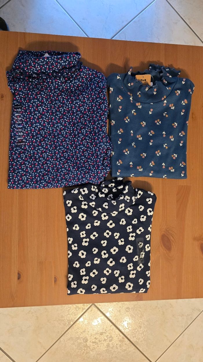 Neufs (non portés)🏷🤩😍⚘️ teeshirts 12 ans fille🤩😍🩷 - photo numéro 2