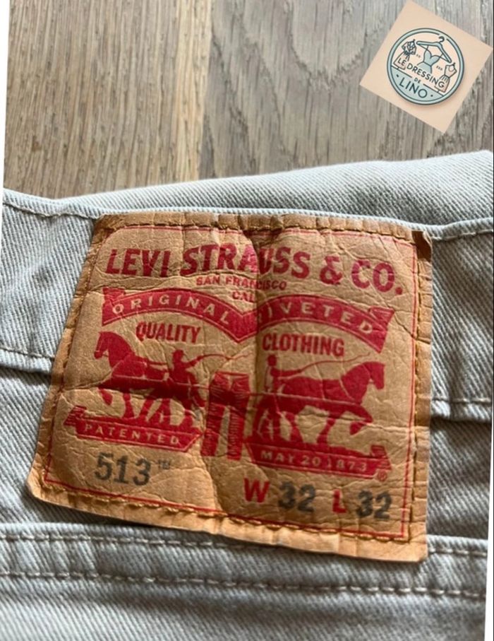 Levi’s 513 Beige W32 L32 - État impeccable - photo numéro 6