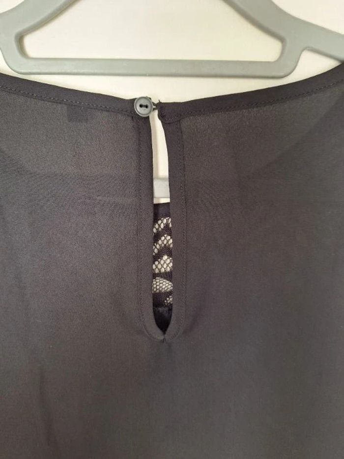 Très beau Top long noir sans manches taille M - photo numéro 7