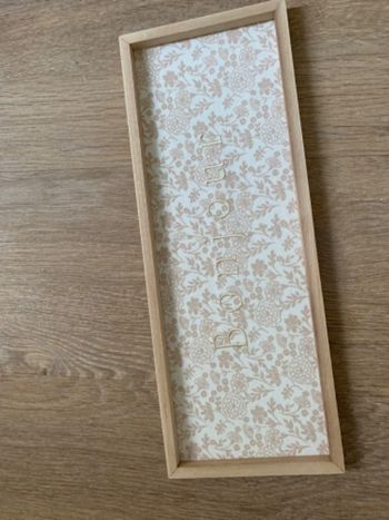 Cadre bonjour maison du monde