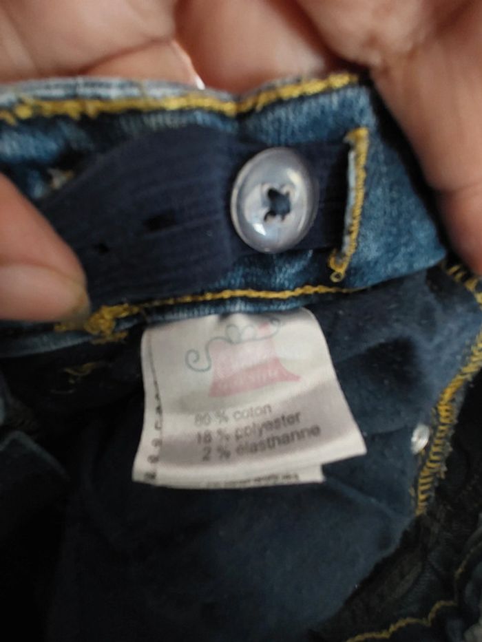 Jean slim réglable à la taille - Real Denim - taille 8 ans - photo numéro 5